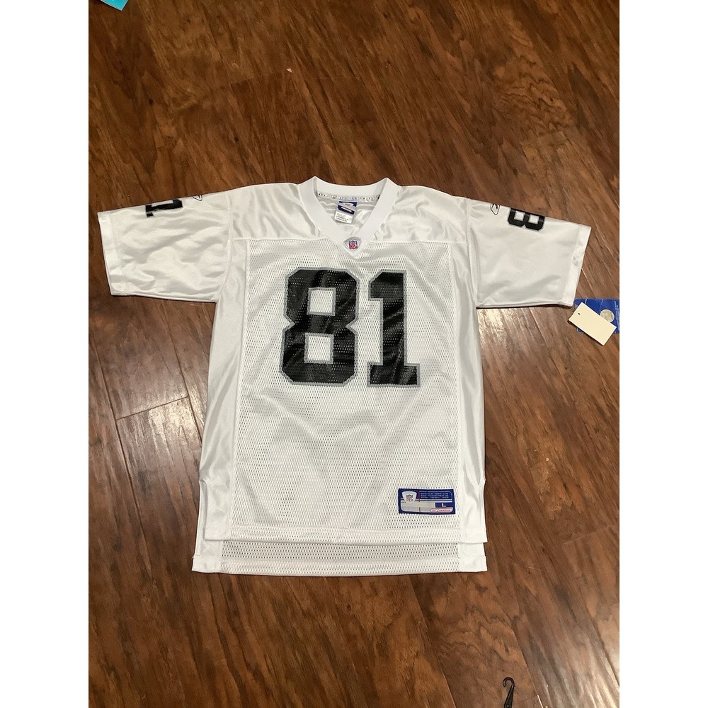 Reebok youth s Oakland Raiders Tim Brown #81 Jersey  L (14-16)